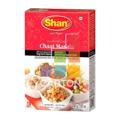 SHAN CHAT MASALA - 48*100GM